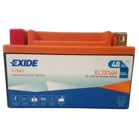 Akumulator EXIDE Li-Ion Lithium ELTX14H 12V 48Wh 240A