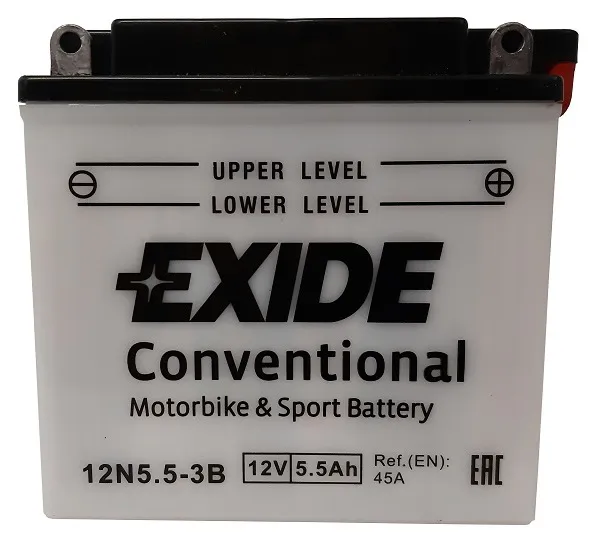 Akumulator EXIDE 12N5.5-3B 12V 5.5Ah 45A