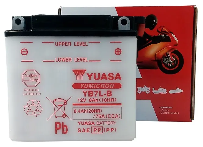   Akumulator YUASA YB7L-B