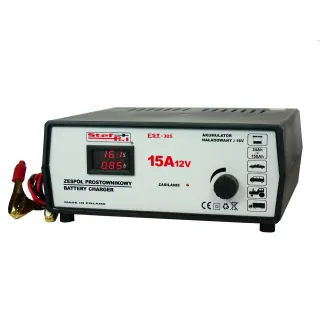 Prostownik STEF-POL EST-305 12V 15A