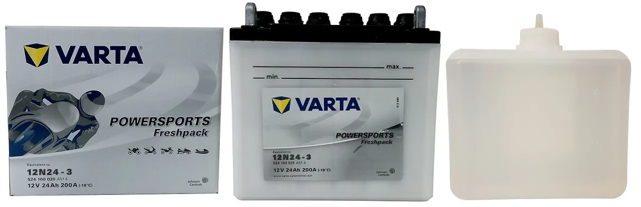 Akumulator VARTA 12N24-3 12V 24Ah 200A