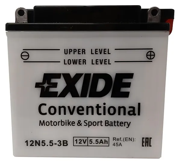 Akumulator EXIDE 12N5.5-3B 12V 5.5Ah 45A