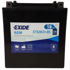 Akumulator EXIDE ETX20CH-BS/YTX20CH-BS