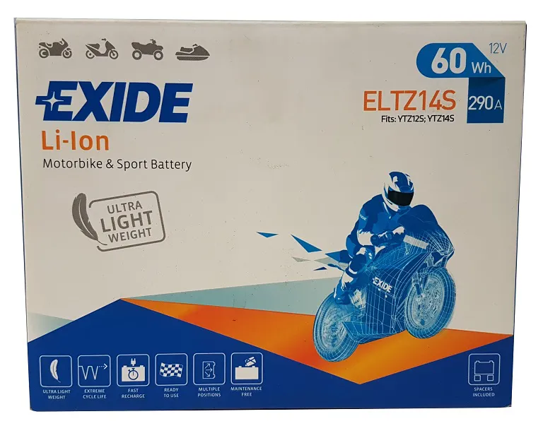  Akumulator EXIDE Li-Ion Lithium ELTZ14S 12V 60Wh 290A