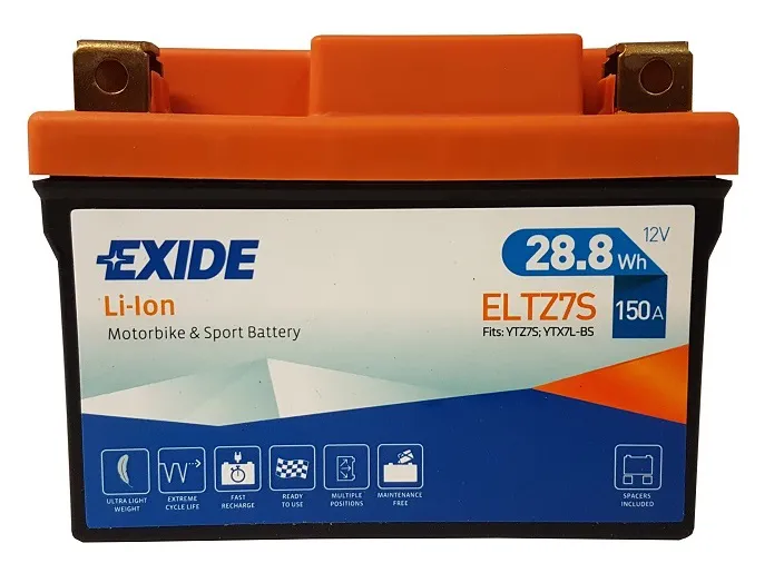 Akumulator EXIDE Li-Ion Lithium ELTZ7S 12V 28.8Wh 150A