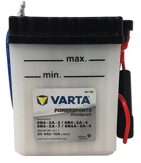 Akumulator VARTA 6N4-2A-4 6V 4Ah 10A