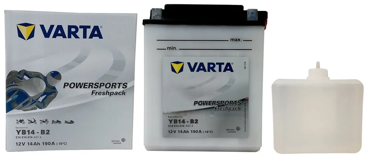  Zestaw akumulator VARTA YB14-B2