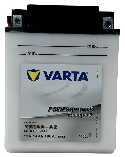  Akumulator VARTA YB14A-A2 12V 14Ah 190A