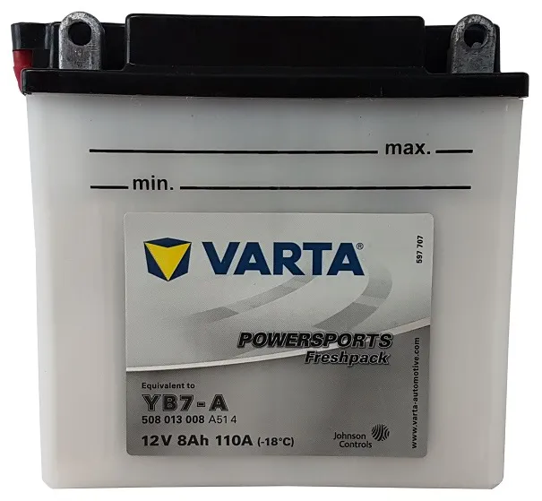 Akumulator VARTA YB7-A 12V 8Ah 110A