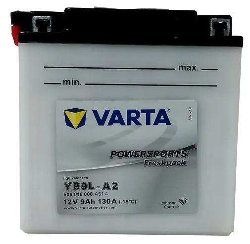  Akumulator VARTA YB9L-A2 12V 9Ah 130A