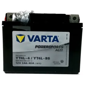 Akumulator motocyklowy VARTA YT4L-BS 12V 3Ah 40A
