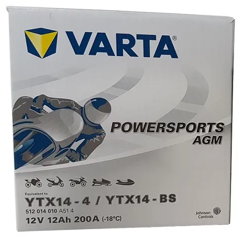  opakowanie VARTA YTX14-BS