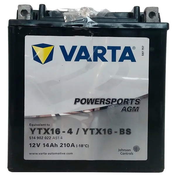  Akumulator VARTA YTX16-BS
