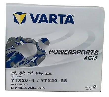  Akumulator motocyklowy VARTA YTX20-BS