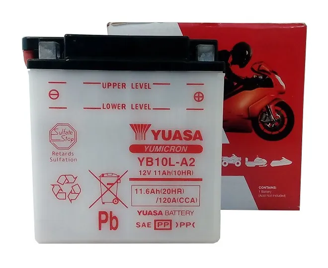  Akumulator YUASA YB10L-A2 12V 11Ah 120A