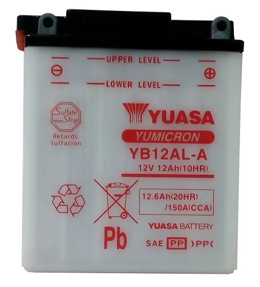  Akumulator YUASA YB12AL-A 12V 12Ah 150A