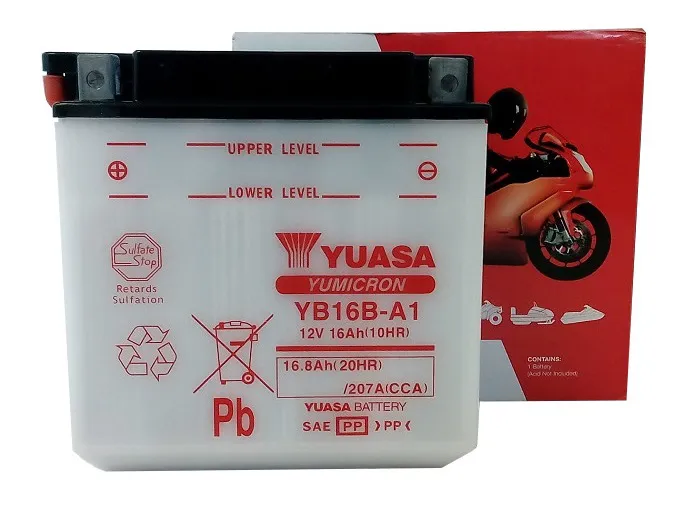  Akumulator YUASA YB16B-A1 12V 16Ah 207A