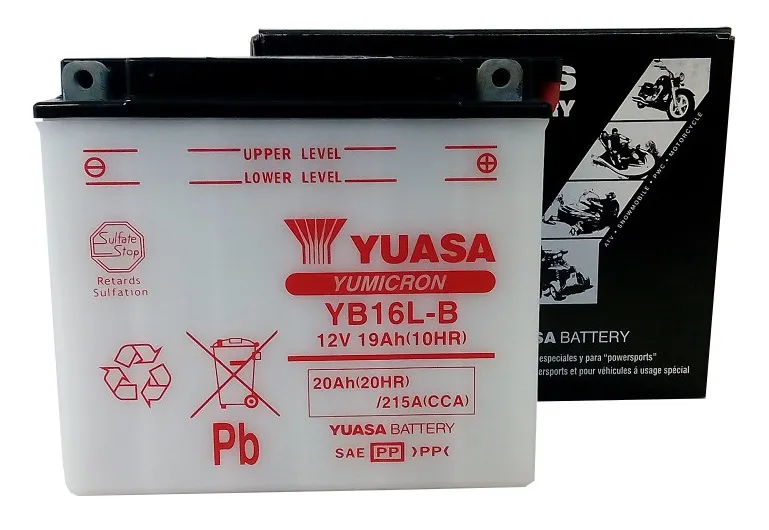  Akumulator YUASA YB16L-B 12V 19Ah 215A
