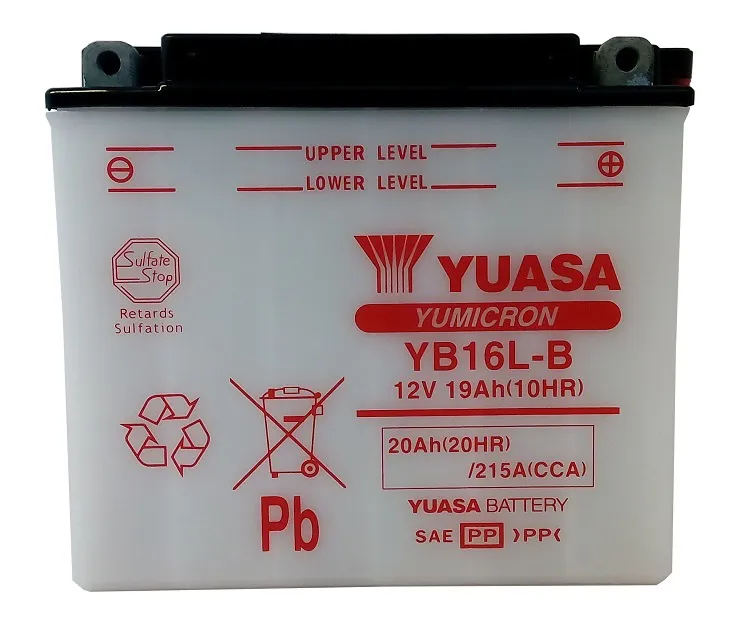 Akumulator YUASA YB16L-B 12V 19Ah 215A