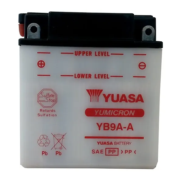 Akumulator YUASA YB9A-A 12V 9Ah 115A