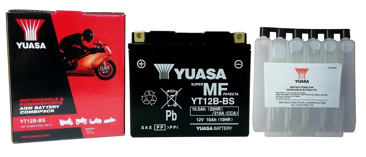 Akumulator YUASA YT12B-BS/YT12B-B 12V 10Ah 210A