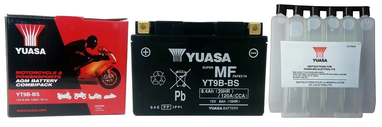  Akumulator YUASA YT9B-BS