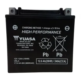 Akumulator YUASA YTX14H-BS