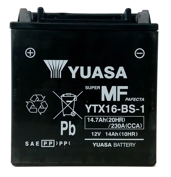  Akumulator YUASA YTX16-BS-1