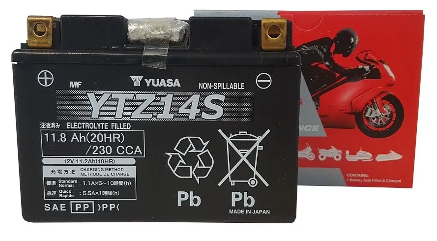  Akumulator YUASA YTZ14S-BS