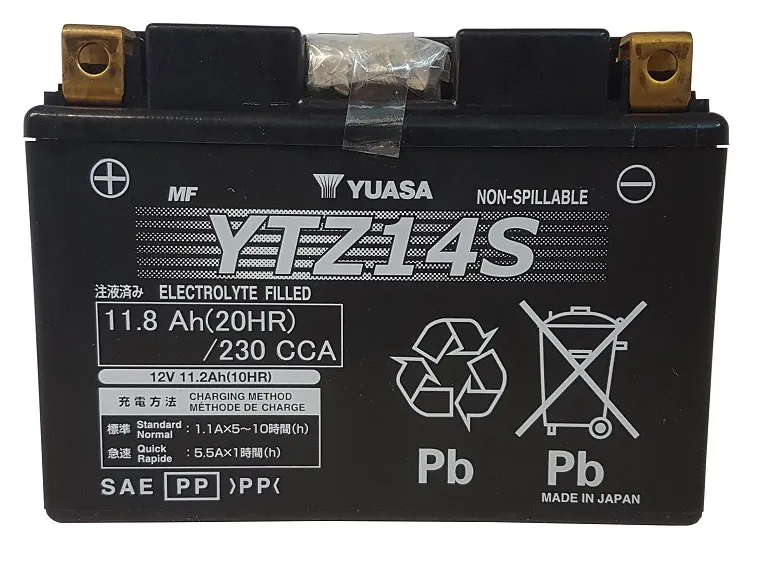 Akumulator YUASA YTZ14S-BS 12V 11.8Ah 230A