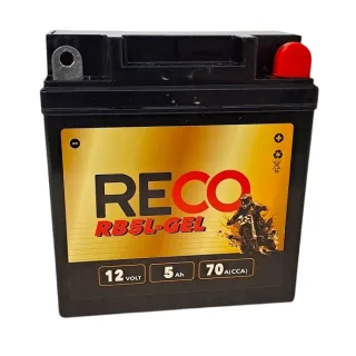 AKUMULATOR RECO RB5L-GEL 12V 5Ah 70A