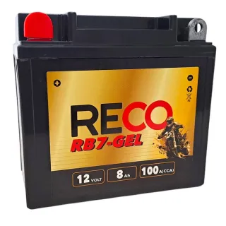 AKUMULATOR RECO RB7-GEL 12V 8Ah 100A