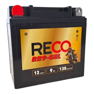 AKUMULATOR RECO RB9-GEL 12V 9Ah 130A