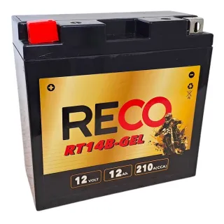 AKUMULATOR RECO RT14B-GEL 12V 12Ah 210A