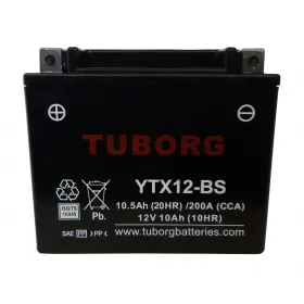 Akumulator TUBORG AGM YTX12-BS 12V 10AH 200A