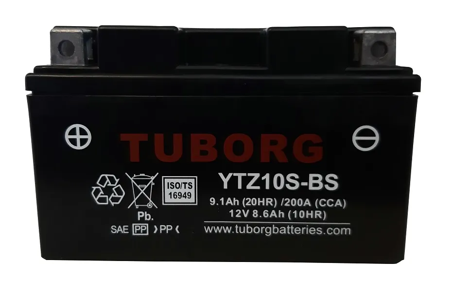 Akumulator TUBORG AGM YTZ10S-BS 12V 8.6AH 200A