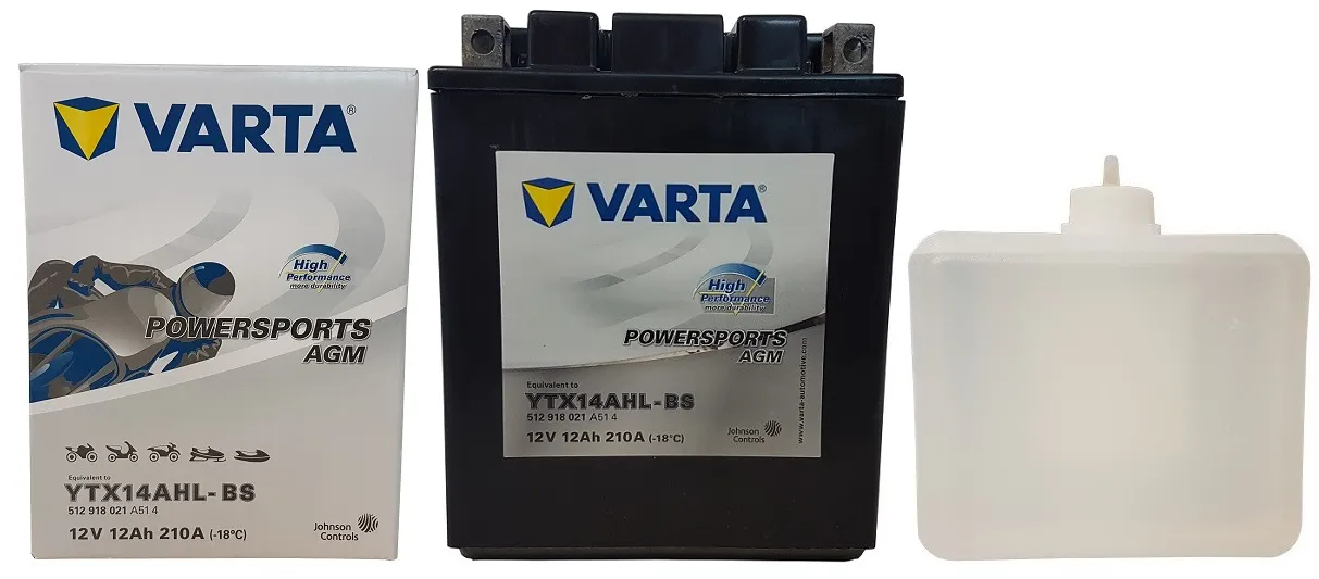  Akumulator VARTA YTX14AHL-BS 12V 12Ah 210A